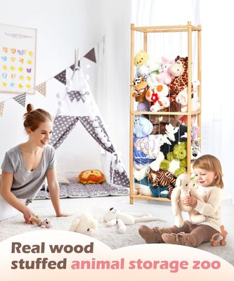 Sala de estar Jaula de animales rellena de madera Jaula de juguete extra grande para niños Cuarto de juegos de la guardería Almacenamiento