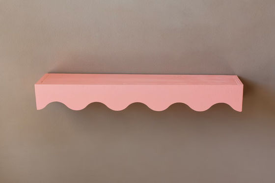 Montessori estanterías flotantes preensambladas niños estanterías con caparazón para guardería de bebés
