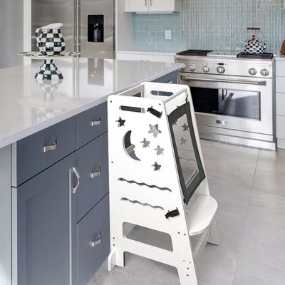 Tabla de actividades en blanco y negro Bañador Bañador de cocina Impresión con láser Grabación Temporada Toda la temporada