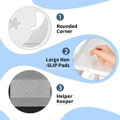 Tabla de actividades en blanco y negro Bañador Bañador de cocina Impresión con láser Grabación Temporada Toda la temporada