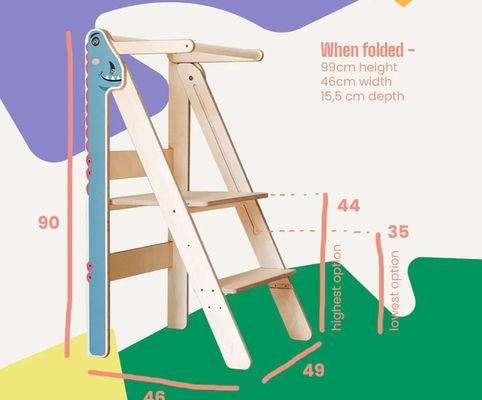 Muebles Montessori de tamaño común o personalizado