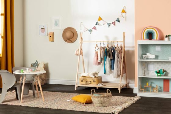 South Shore Swedish Scandinavian Clothing Rack Una necesidad para el almacenaje de calzado en el salón