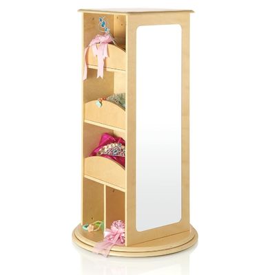 Juguetes de niños con dos espejos y ganchos de diseño moderno