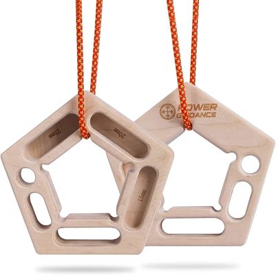 Hangboard portátil de escalada de roca se sostiene perfecto para niños aprendiendo juguete y entrenamiento de brazos
