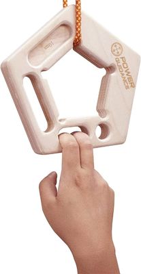 Hangboard portátil de escalada de roca se sostiene perfecto para niños aprendiendo juguete y entrenamiento de brazos