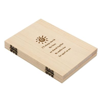 Marco de fotos de parejas de madera con texto personalizado grabado con láser personalizado