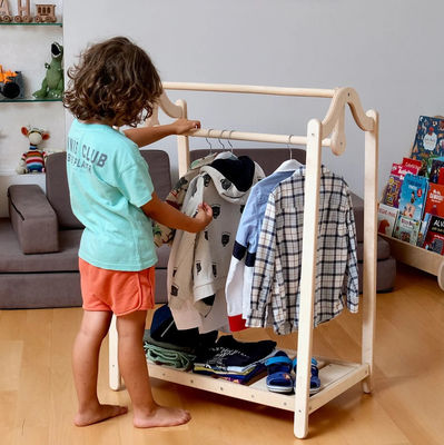 Armario de niños con estilo y funcionalidad Taller de diseño moderno Vestimiento Armario de tren