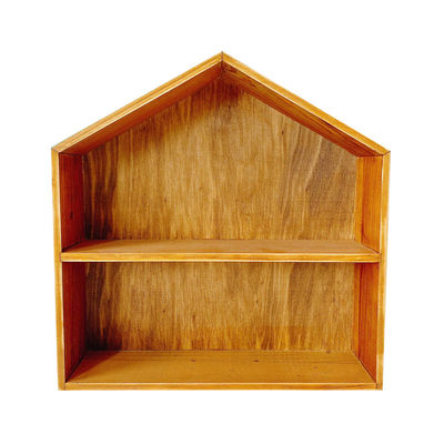 Logotipo personalizado Aceptable 3 niveles Acacia Muestra de pastel de madera para el té de la tarde