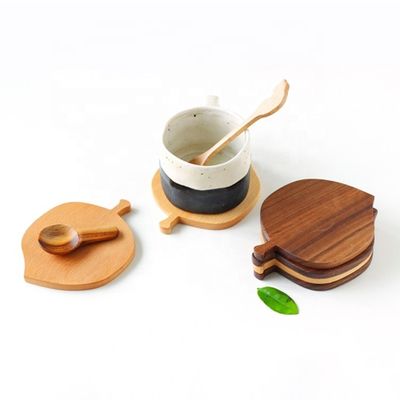 Capa de café impermeable ecológica de madera de haya sostenible