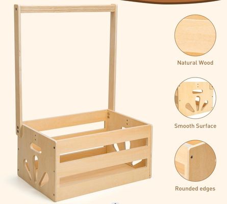 Cuadro de baño de madera para bebés
