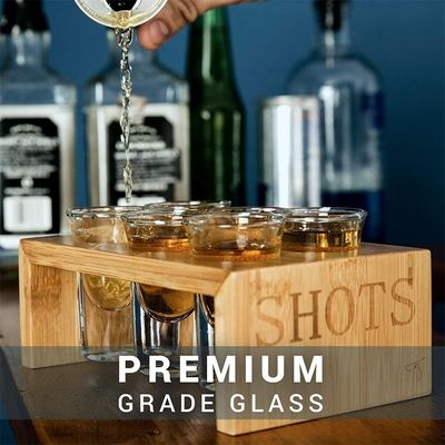 Tableros de vidrio de madera con pantalla de seda para el servicio VIP Madera de arce