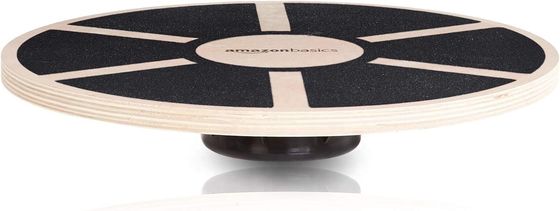 Fundamentos Tablero de balanceo de ejercicios de madera oscilante 22.9 x 1.5 x 11.9 cm Decoración interior
