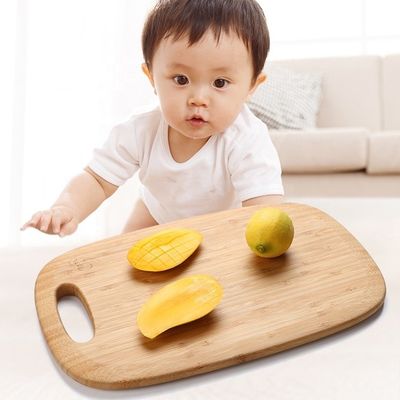 Envases de queso de bambú orgánico para cortar verduras 2 piezas