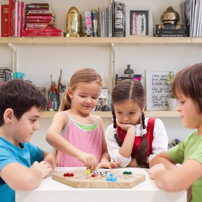 Gran cantidad de roble sólido de doble cara mármoles juego de tablero de madera con logotipo personalizado