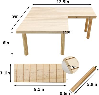 Accesorios para la jaula de juguetes con tipo de cierre de empuje