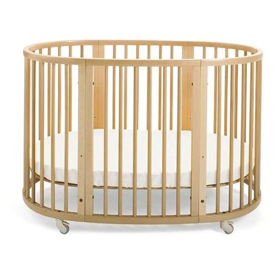Artefacto de regalo Industrial Madera sólida Camas para niños convertibles Niño pequeño Cama de dormir Swing Rocking