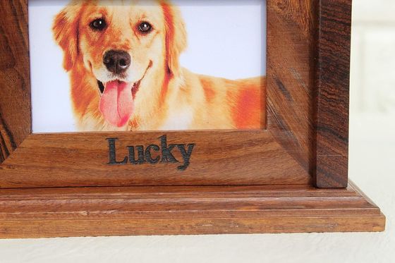 Cajas para mascotas Urnas Caja de recuerdos de madera para guardar con amor las cenizas de un perro o gato querido