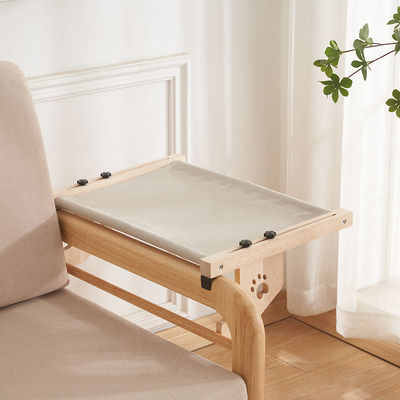 Como su petición Percha de ventana de gato fácil de ajustar montar asiento cama de gato para gatos de interior