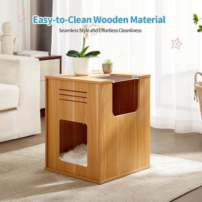 Muebles para mascotas Tipo de artículo Gran casa para gatos con raspadora y deflector ajustable