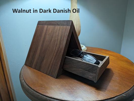 Cuadrado Mini Caja de Libro de madera para dormitorio Libro de madera triángulo descanso noche