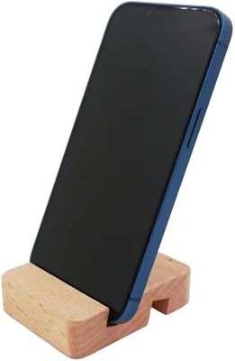 Logotipo personalizado plegable portátil de madera Riser Stand de computadora ajustable
