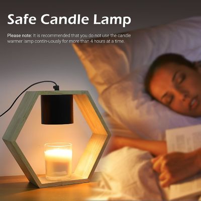 Portadores de velas de pilares de madera de color marrón rústico moderno para decoración del hogar 3D x 9 "W x 22"H