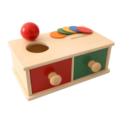 Juegos de juego para bebés de color de juguetes de madera para niños de 2 a 4 años de edad