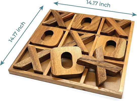Juego de mesa de madera XOXO para mujeres perfecto para viajes o entretenimiento en el patio trasero