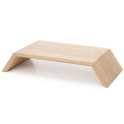 Stand de pantalla de ordenador LCD de madera con diseño ergonómico y material de madera