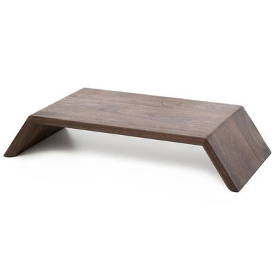 Stand de pantalla de ordenador LCD de madera con diseño ergonómico y material de madera