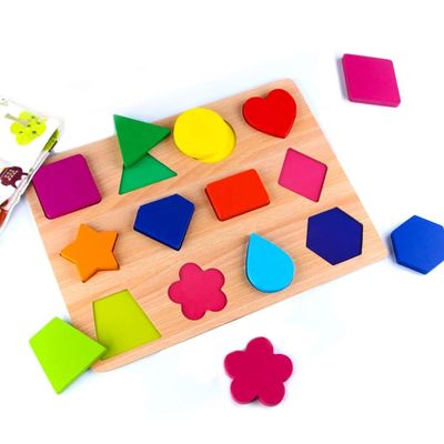 Muestra de puzzles de alfabeto y números de madera gratuitos para el desarrollo educativo