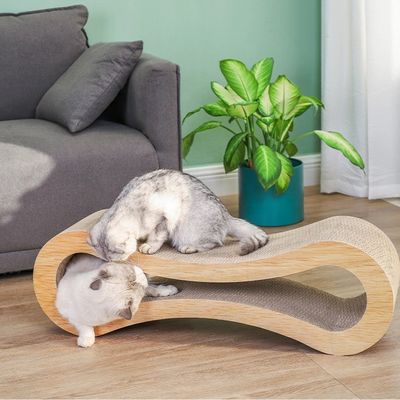Venta Interactivo Durable cartón corrugado gato rascado post Solución sostenible