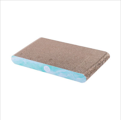 Casa de cartón de gato personalizada Raspadera de raspadera de alfombra de raspadera Diseño sostenible y moderno