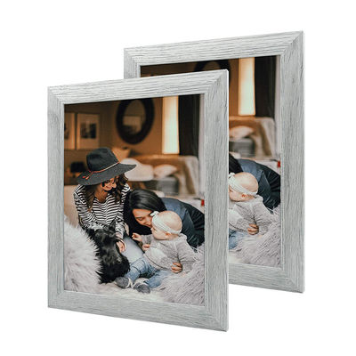 Conjuntos de fotogramas de madera Shabby Chic con decoración de pared rústica personalizada