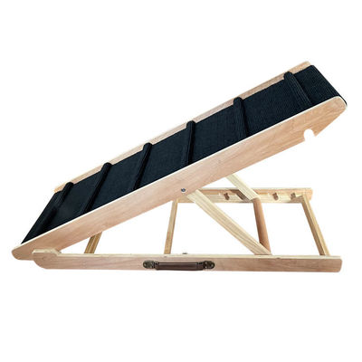 Rampa plegable de madera de color simple para animales pequeños cama de perro para mascotas pedido OEM/ODM