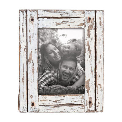 Cuadro de madera rústica montado en la pared o en la mesa