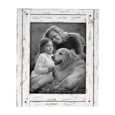 Cuadro de madera rústica montado en la pared o en la mesa