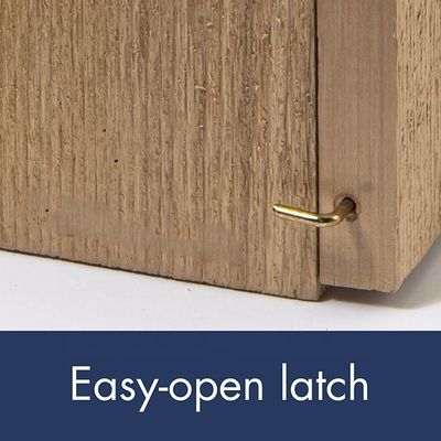 Diseño personalizado estilo sencillo bricolaje Casa de pájaros de madera Decoración artesanal de madera quemado