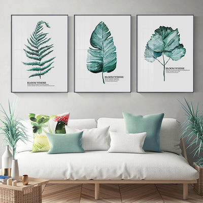 Diseño moderno Marco fotográfico de madera negra MDF para decoración del hogar