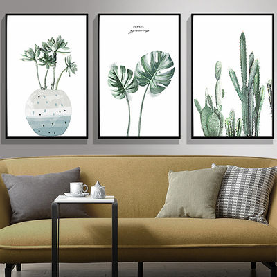 Diseño moderno Marco fotográfico de madera negra MDF para decoración del hogar