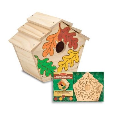 Imprimir patrón de madera de cedro Cajitas de la casa de pájaros para decoración y decoración DIY