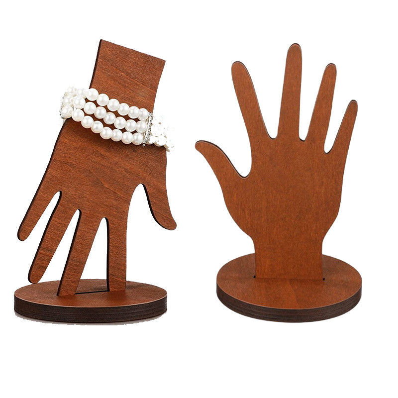 Ornamentaciones de Artesanía de Madera Anillo Exhibición Estancia La forma perfecta de mostrar sus anillos