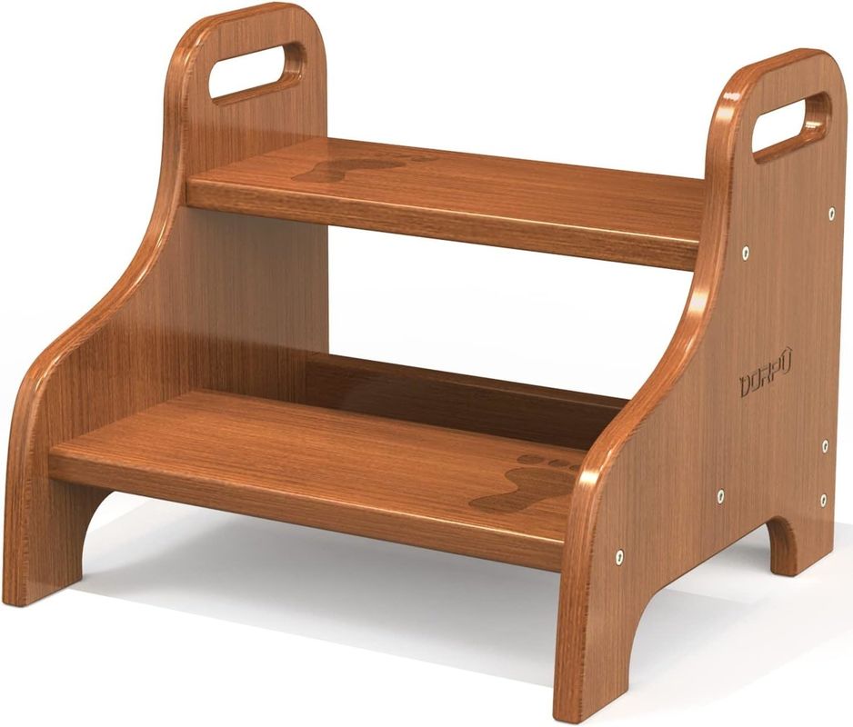 Cuadro de fotos de madera para bebés ajustable de altura ayudante torre cocina taburete de paso para aprender