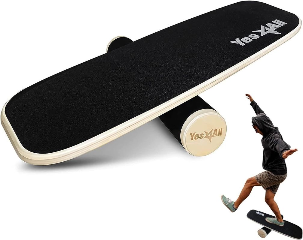 Tabla de equilibrio deportivo de logotipo personalizado para mejorar la fuerza y el control del equilibrio del núcleo