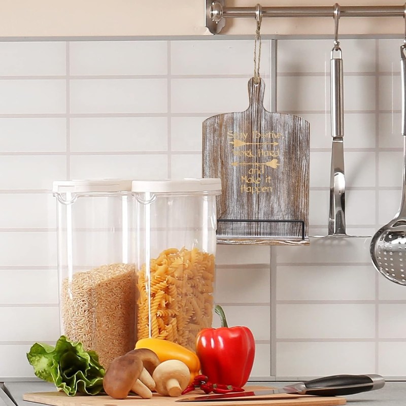 Estante de lectura de madera Estante de calendario de escritorio con marco de madera maciza y muestra gratuita