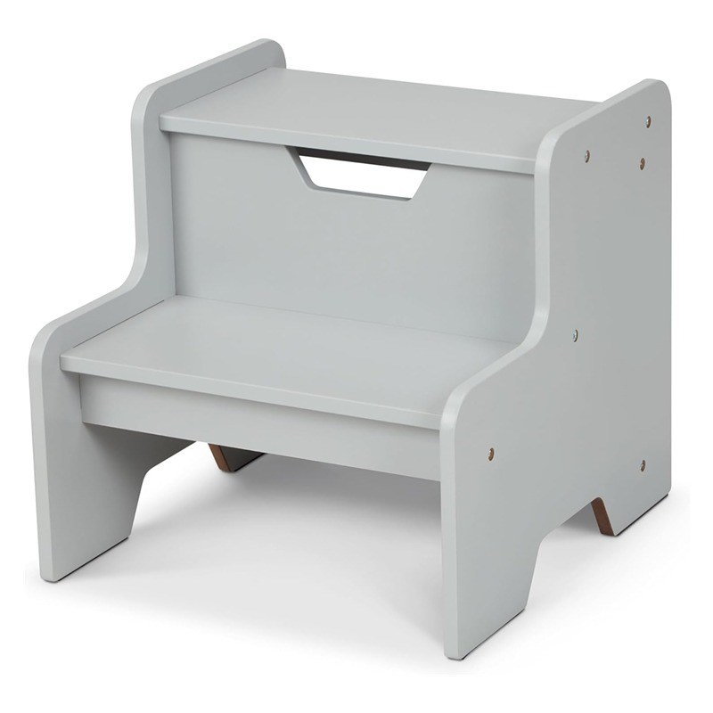 Gran cantidad de taburetes de escalones de madera ahorrando espacio Esencial elección superior para muebles para niños