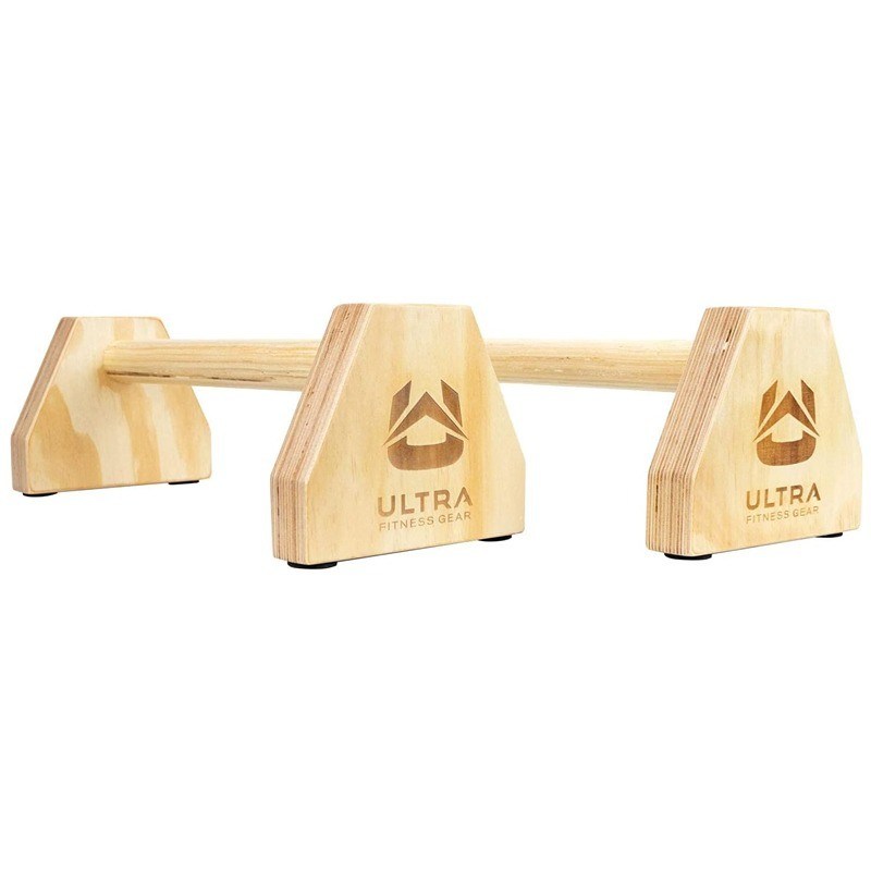 OEM/ODM 202405 Ultra Fitness Parallettes de madera para asientos L y empujones de pie de mano