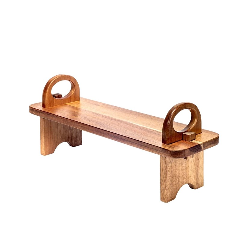 Logotipo personalizado Elegante decoración de casa hecha a mano Estante organizador tablero de queso