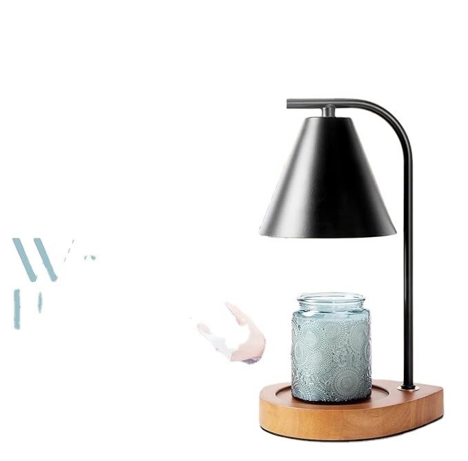 Retro Base de madera para decoración del hogar Fusión de cera para tamaño personalizado Velas de frasco pequeñas y grandes