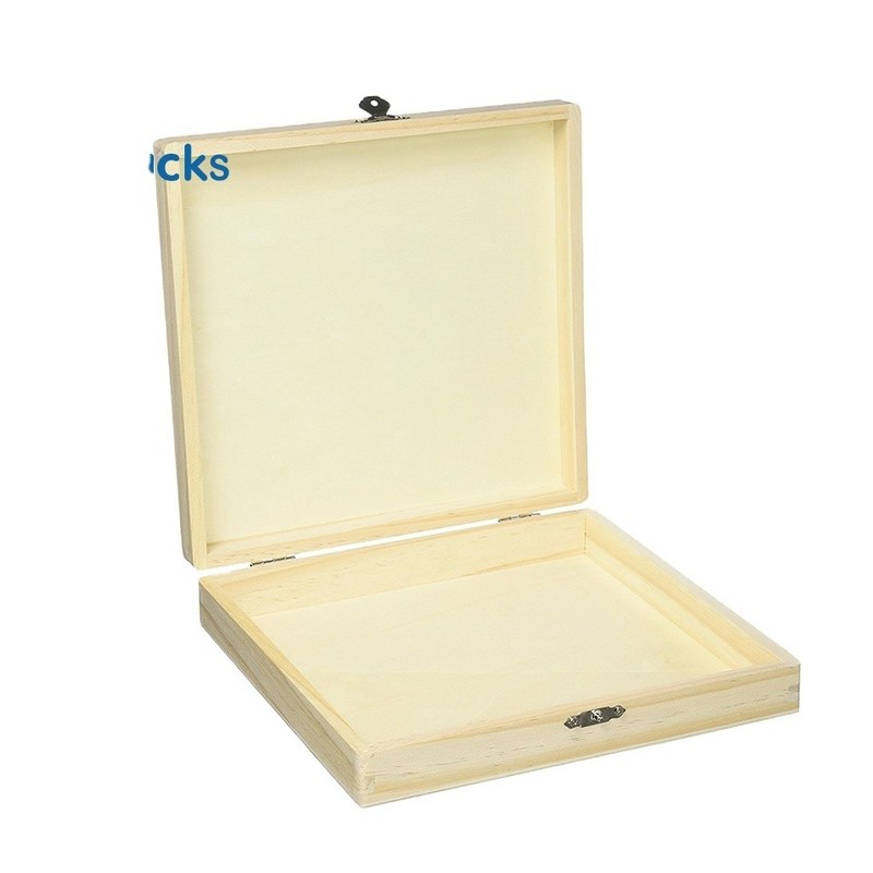 Cajas de cigarros de madera sin terminar para el embalaje ecológico y el tratamiento de la impresión de estampado